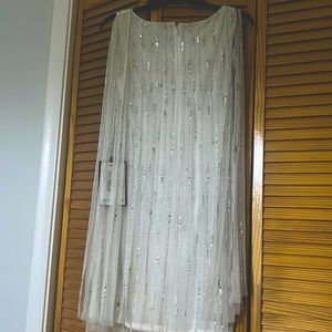 White cocktail dress